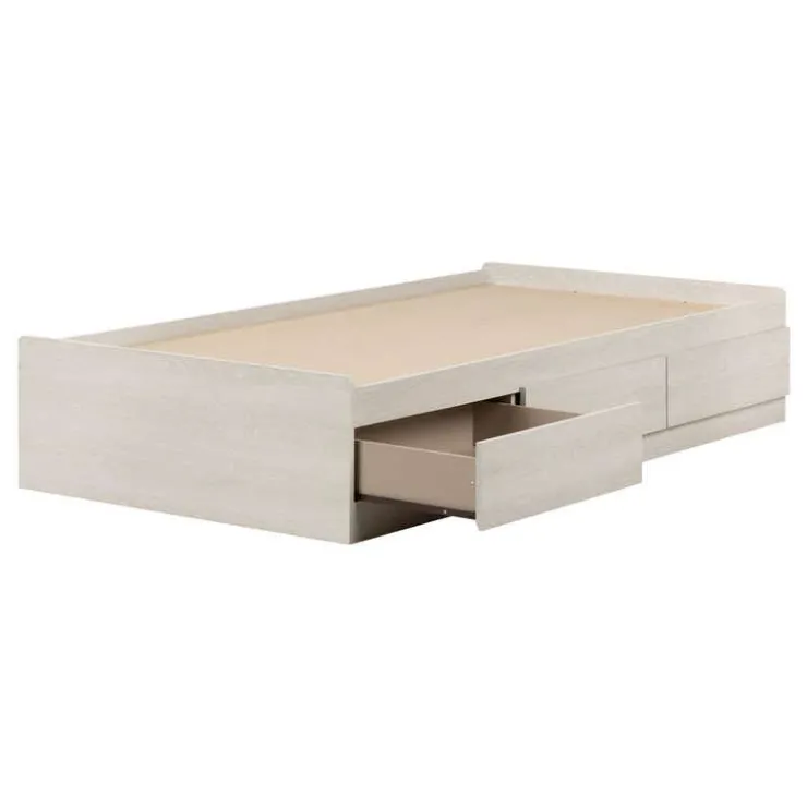 Meubles South Shore Twin Bed With 3-Drawer Storage (39") - South Shore WINTER OAK Best
