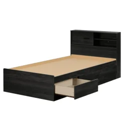 Meubles South Shore Twin Bed with 3-Drawer Storage and Headboard (39