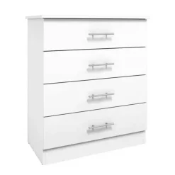 SUA-V Twin Bed with 3-Drawer Storage, Headboard and Dresser (39