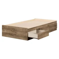 Meubles South Shore Twin Bed With 3-Drawer Storage (39