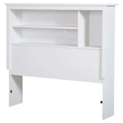 Meubles South Shore Twin Bookcase Headboard (39") - South Shore PURE WHITE New