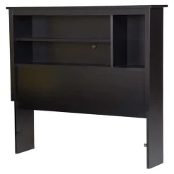 Meubles South Shore Twin Bookcase Headboard (39") - South Shore PURE BLACK Best