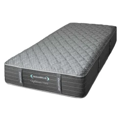 Dreamstar Twin Extra Firm Mattress with Pocket Coils- 39" Grey Clearance