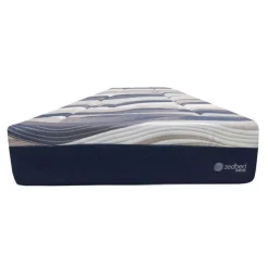 ZedBed Twin Firm Mattress with Pocket Coils - 39" Blue / Pink / Beige Outlet