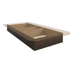 SUA-V Twin Platform Bed (39