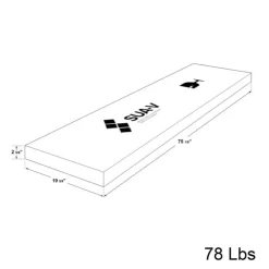 SUA-V Twin Platform Bed (39") White Online