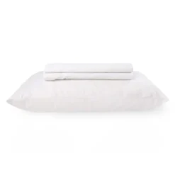 Twin XL Microfibre Bed Sheet Set - White Outlet
