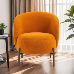 Upholstered Chair - Caramel Best