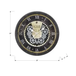 Monarch Wall Clock Brown Hot