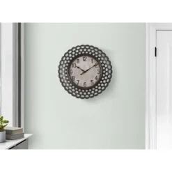 Monarch Wall Clock Brown Best