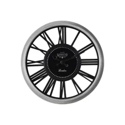 Monarch Wall Clock Black Outlet