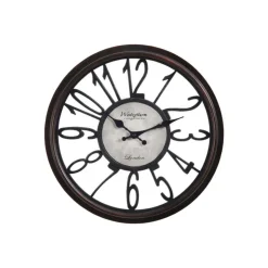 Monarch Wall Clock Brown