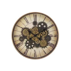 Monarch Wall Clock Brown Discount