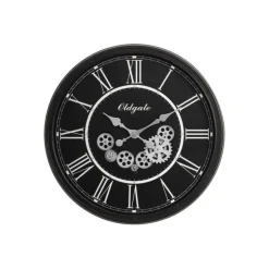 Monarch Wall Clock Black
