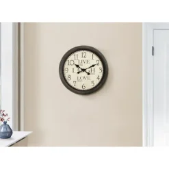 Monarch Wall Clock Brown Hot
