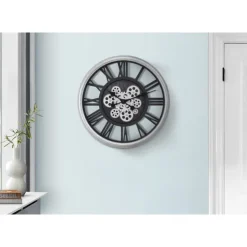 Monarch Wall Clock Black Best