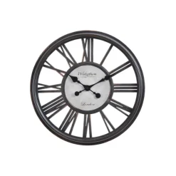 Monarch Wall Clock Black Best