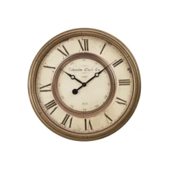 Monarch Wall Clock Brown Discount