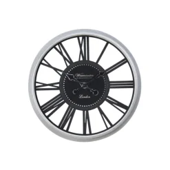 Monarch Wall Clock Black Best