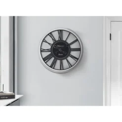 Monarch Wall Clock Black Best