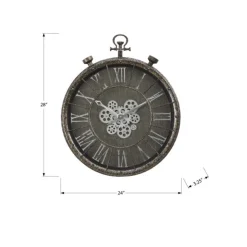 Monarch Wall Clock Grey Online