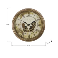 Monarch Wall Clock Brown Hot