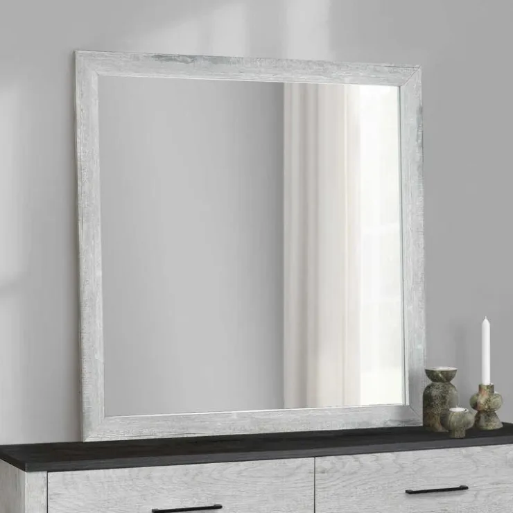 Monarch Wall Mirror - Grey Clearance