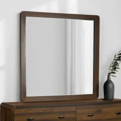 Monarch Wall mirror - Walnut Sale