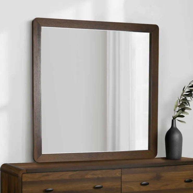 Monarch Wall mirror - Walnut Sale