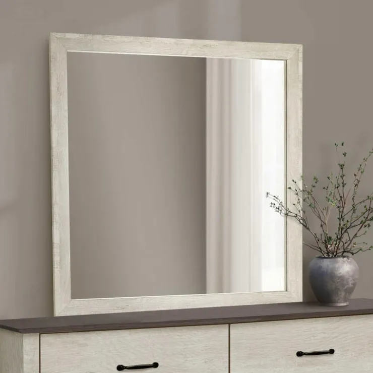 Monarch Wall Mirror - Oak Hot