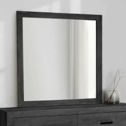 Monarch Wall Mirror - Grey