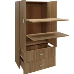 SUA-V Wardrobe with 2 Large Drawers Fashionista Hot