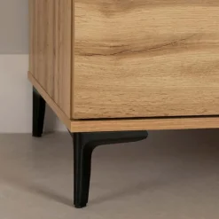 Meubles South Shore Wardrobe With Doors And Drawer - South Shore Nordik Oak Outlet