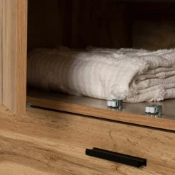 Meubles South Shore Wardrobe With Doors And Drawer - South Shore Nordik Oak Outlet