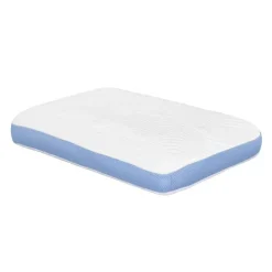 Warm & Cool Pillow Blue & White Online