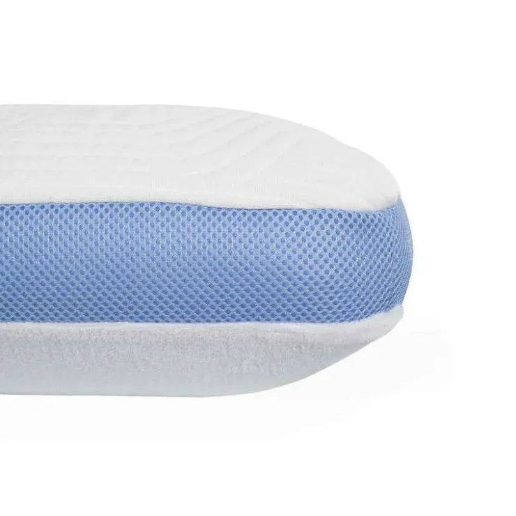 Warm & Cool Pillow Blue & White Online