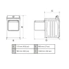 MIDEA Washer & Dryer Kit, Front-Load - MLHE-MLHW5 Clearance