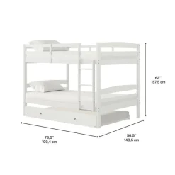 Bunk Bed with Trundle Bed - 54