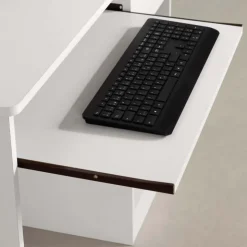 Meubles South Shore Work Desk with Charging Outlet - South Shore Pure White Sale