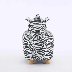 Zebra-Shaped Kids Pouf – 13